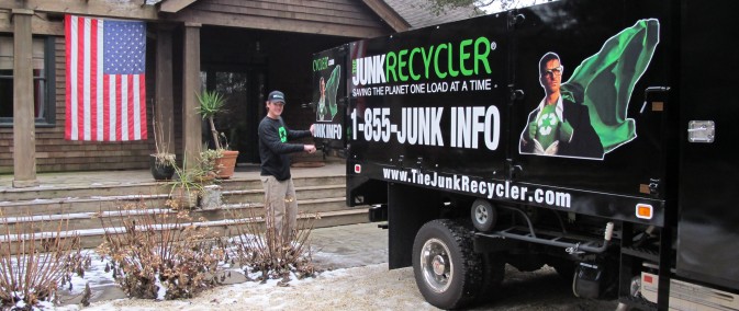 Flaunting the Junk Recycler Truck